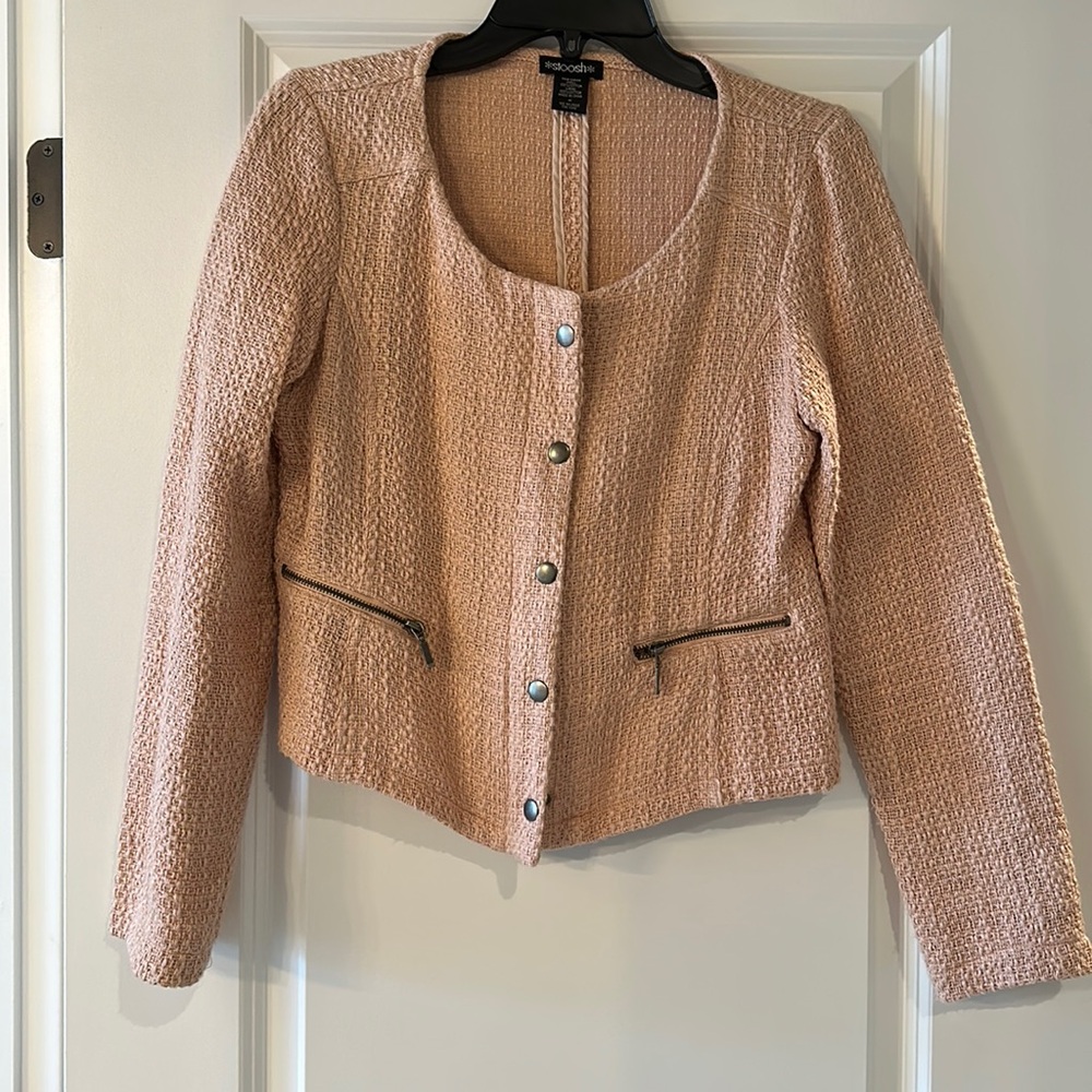 Pink Tweed Jacket